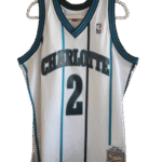 Larry Johnson #2 Charlotte Hornets Mitchell & Ness Swingman Jersey Large NBA Retro