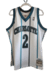 Larry Johnson #2 Charlotte Hornets Mitchell & Ness Swingman Jersey Large NBA Retro