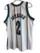 Larry Johnson #2 Charlotte Hornets Mitchell & Ness Swingman Jersey Large NBA Retro - Image 2