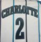 Larry Johnson #2 Charlotte Hornets Mitchell & Ness Swingman Jersey Large NBA Retro - Image 5