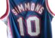 NBA Brooklyn Nets #10 Ben Simmons Nike Swingman Jersey Blue – Size M (48) NEW - Image 8