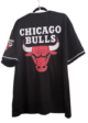 Chicago Bulls Black Button-Up Jersey Large – NBA Baseball Style (NEW With Tags) - Image 3
