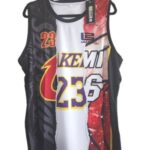 LeBron James #23 Lakers Jersey XL Custom Split Design NEW