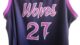 NBA #27 Swingman Gobert Wolves Black/Purple Jersey XL by NIKE - Image 2