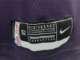 NBA #27 Swingman Gobert Wolves Black/Purple Jersey XL by NIKE - Image 4