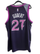 NBA #27 Swingman Gobert Wolves Black/Purple Jersey XL by NIKE - Image 5