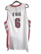 Raptors O’Neal #6 Jersey XL Adidas White – Vintage NBA - Image 3