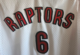 Raptors O’Neal #6 Jersey XL Adidas White – Vintage NBA - Image 4