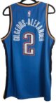 NBA Thunder #2 Gilgeous-Alexander Lite Blue Icon Edition Jersey Medium - Image 3
