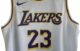 NBA Lakers #23 James Association Edition White Jersey Medium NEW - Image 2