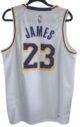 NBA Lakers #23 James Association Edition White Jersey Medium NEW - Image 4