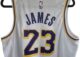 NBA Lakers #23 James Association Edition White Jersey Medium NEW - Image 3