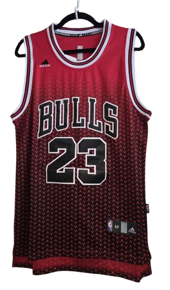 11238-1-removebg-preview-1.png NBA Adidas #23 Jordan Red Chicago Bulls Jersey Medium - Image 1