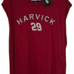 10475 NASCAR #29 Harvick RCR Red Muscle Shirt 2XL