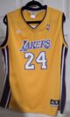 11402 NBA #24 Bryant Yellow Jersey Large