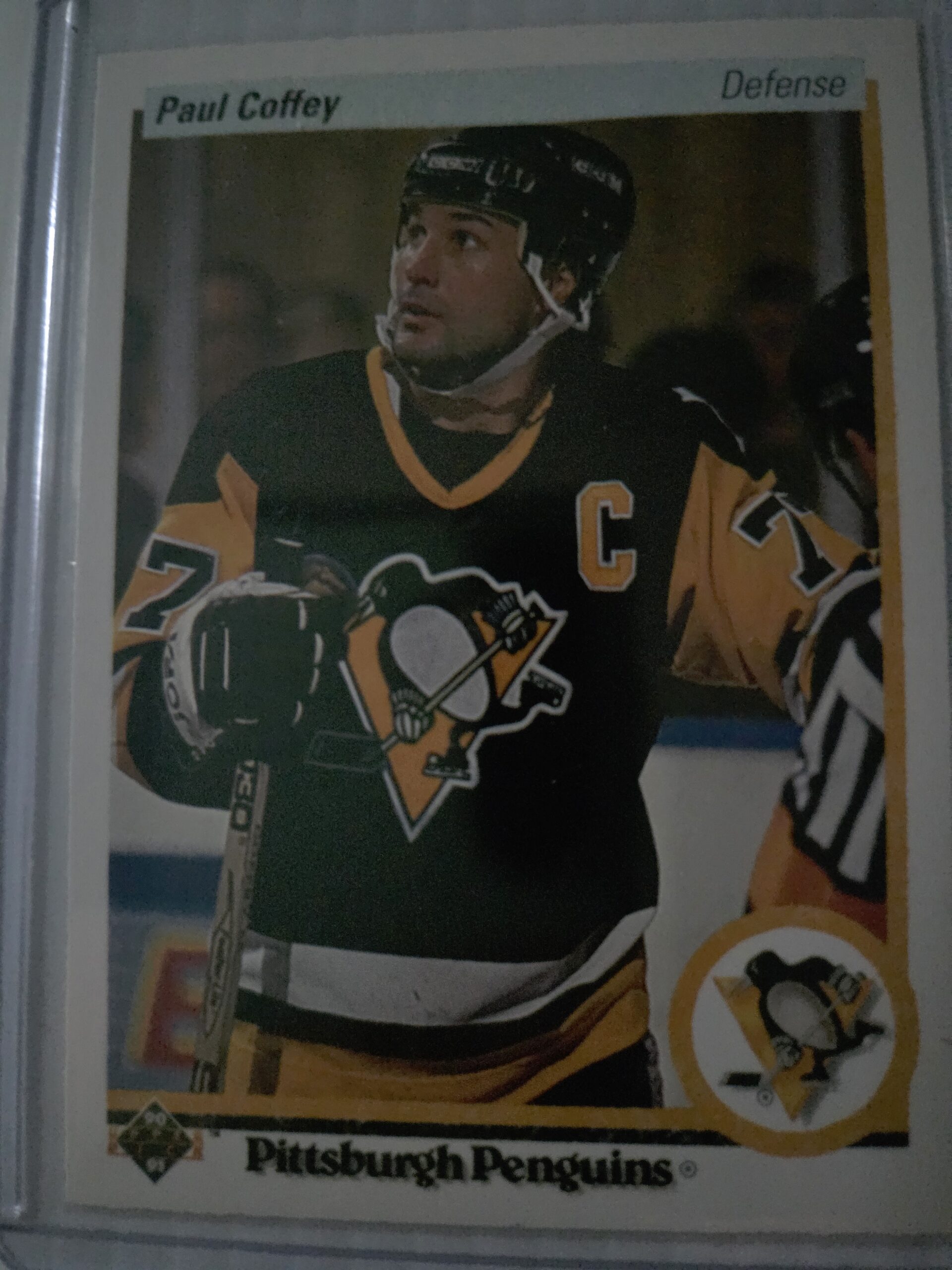 1. Coffee-1 00001 — Paul Coffey — 1990-91 #124 - Image 1